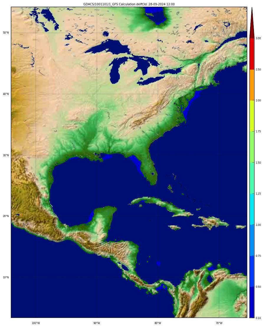 Overall Red Tropical Cyclone alert for HELENE-24 in United States, Mexico,  Belize from 23 Sep 2024 15:00 UTC to 27 Sep 2024 21:00 UTC