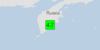 Green earthquake (Magnitude 4.7M, Depth:111.838km) in Russian Federation 13/11/2025 09:48 UTC, 230 thousand in 100km.
