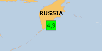 Green earthquake (Magnitude 4.9M, Depth:59.754km) in Russia 11/03/2026 13:32 UTC, 60 thousand in 100km.