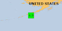 Green earthquake (Magnitude 4.9M, Depth:34.348km) in United States 10/04/2026 12:50 UTC, 2 thousand in MMI II.