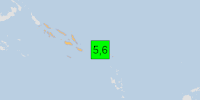 Green earthquake (Magnitude 5.6M, Depth:63.665km) in Solomon Is. 12/05/2026 15:39 UTC, 4 thousand in MMI IV.