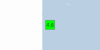 Green earthquake (Magnitude 4.6M, Depth:549.781km) in Fiji 18/06/2026 21:09 UTC, Few people affected in 100km.
