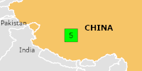 Green earthquake (Magnitude 5M, Depth:10km) in China 27/08/2026 14:45 UTC, 2 thousand in 100km.