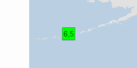 Green earthquake (Magnitude 6.5M, Depth:98km) in Fox Islands, Aleutian Islands 17/09/2026 14:19 UTC, [unknown].