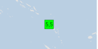 Green earthquake (Magnitude 5.5M, Depth:10km) in Vanuatu Islands 28/10/2026 01:39 UTC, [unknown].