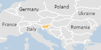 Green flood alert in Slovenia